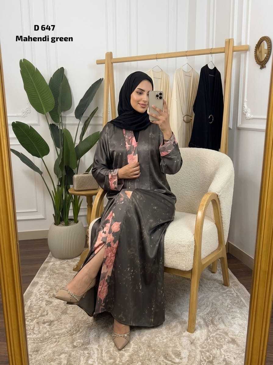 Satin Abaya
