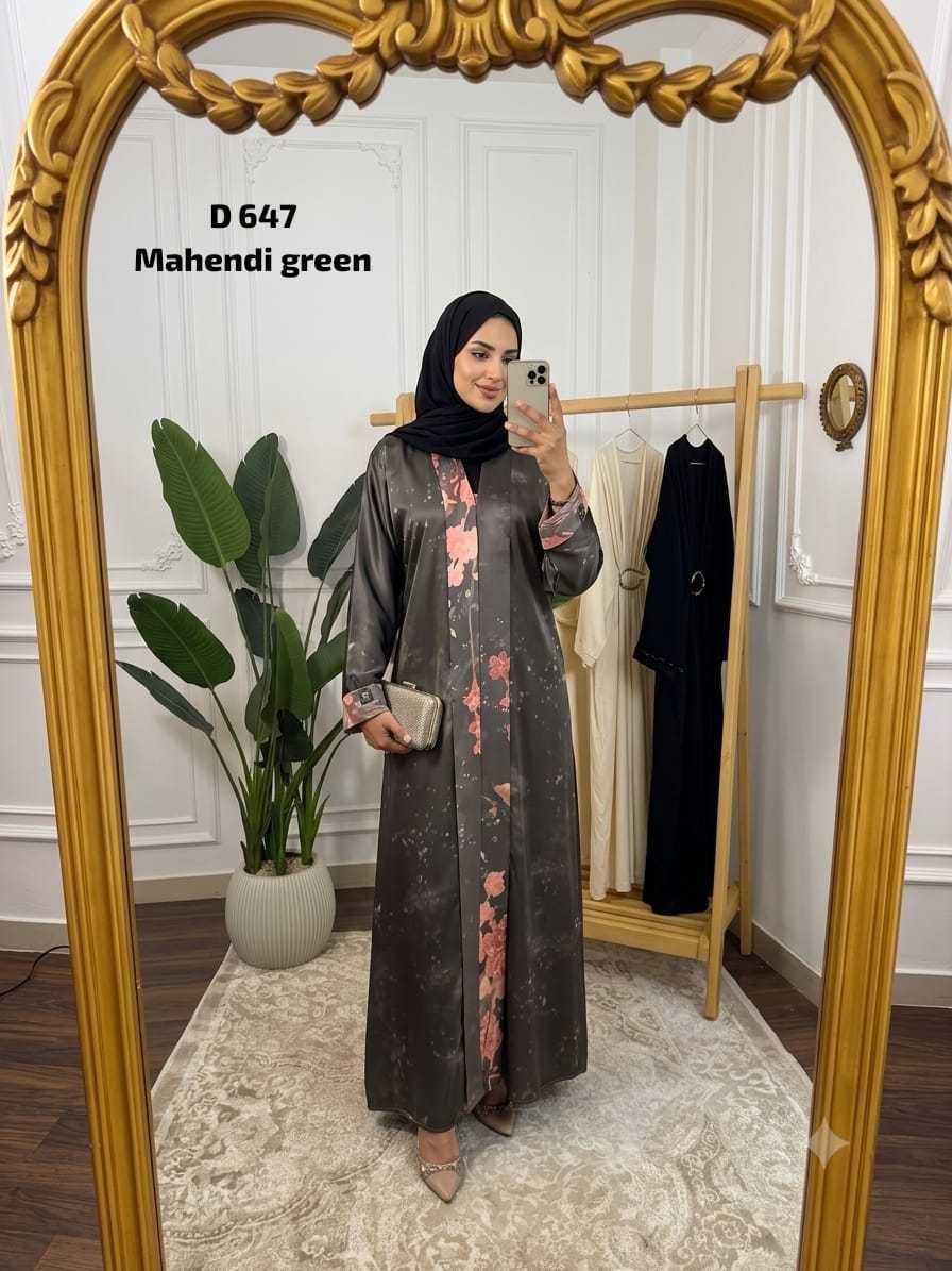 Satin Abaya