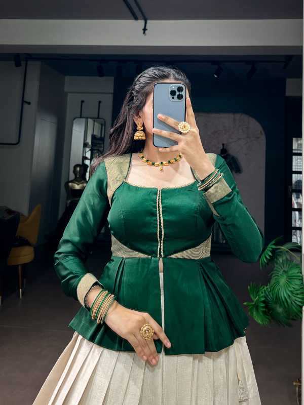 Satin Silk Traditional Lehenga