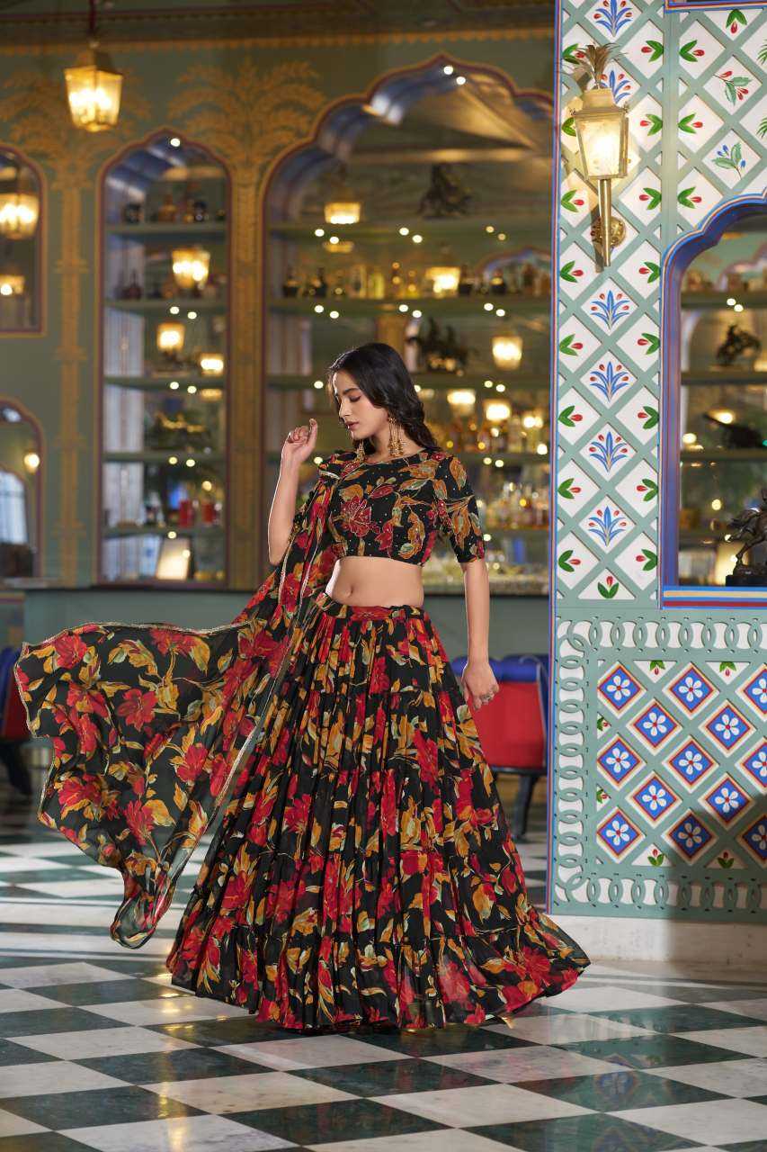 Fancy Printed Lehenga