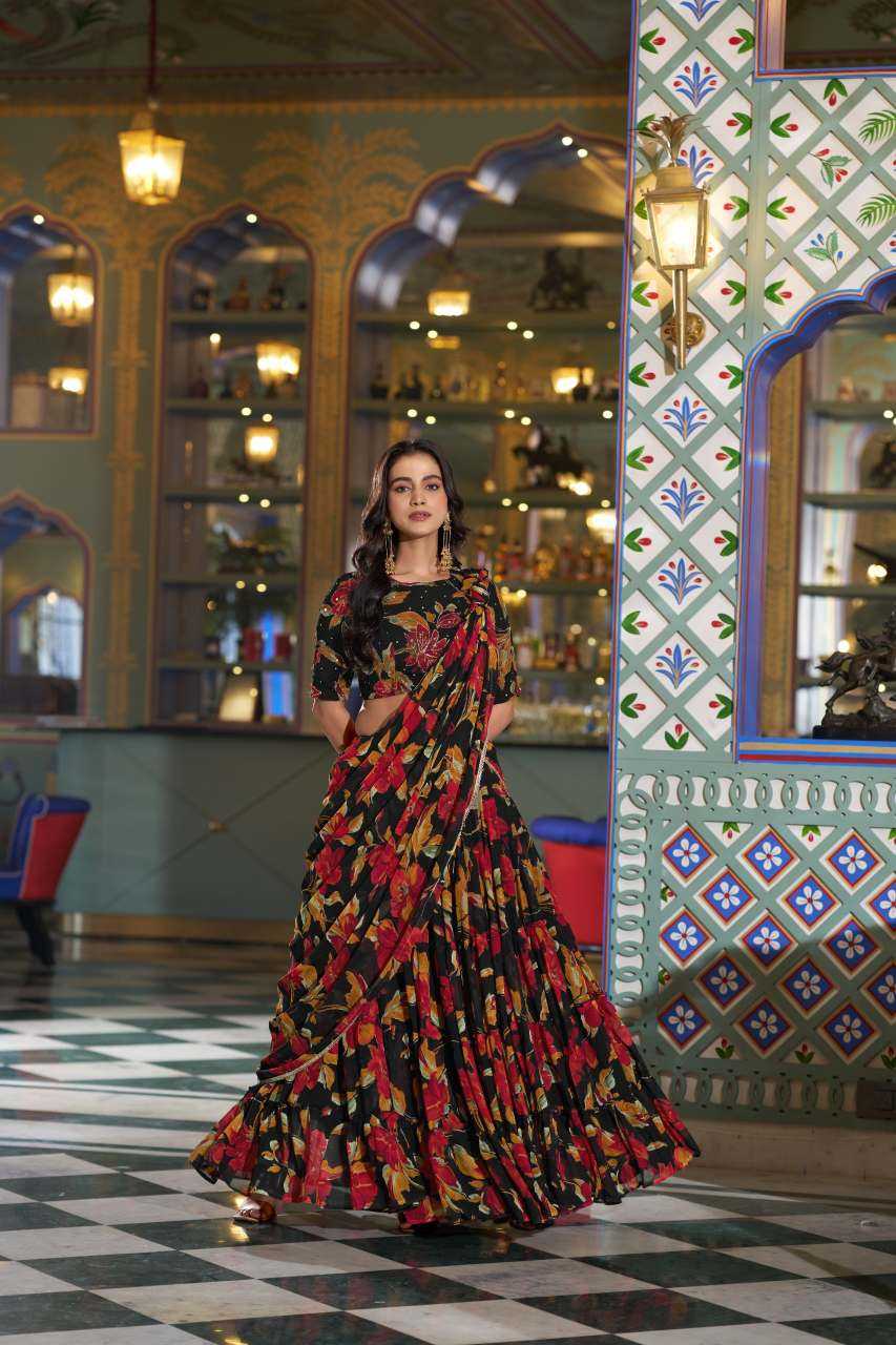 Fancy Printed Lehenga