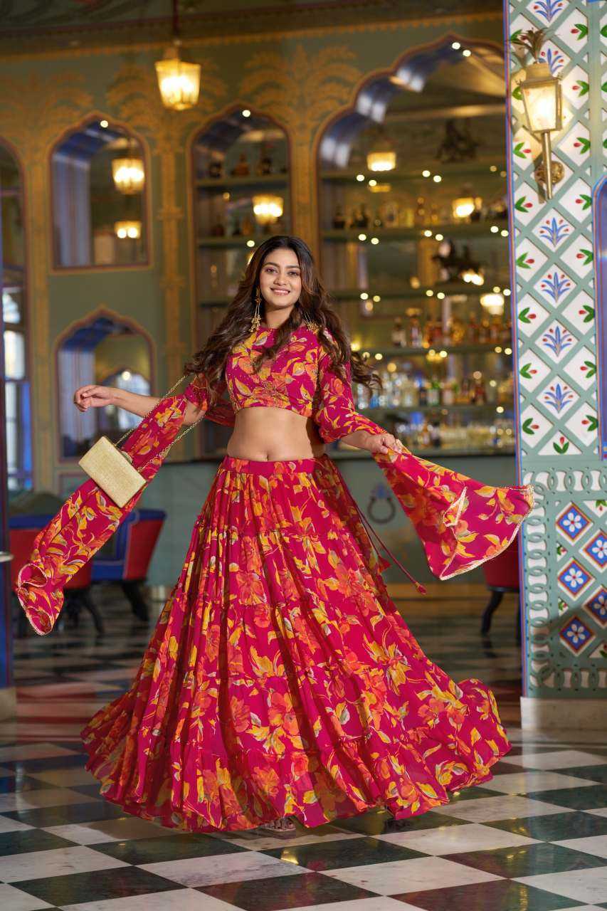 Fancy Printed Lehenga