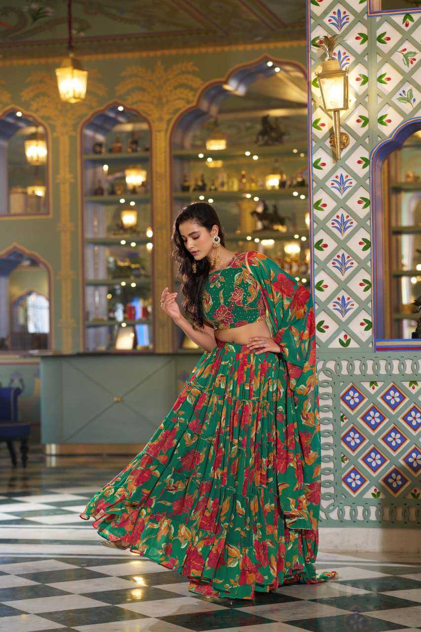 Fancy Printed Lehenga