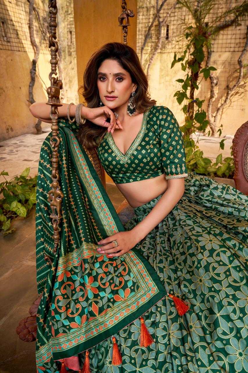 Tussar Silk Designer Lehenga