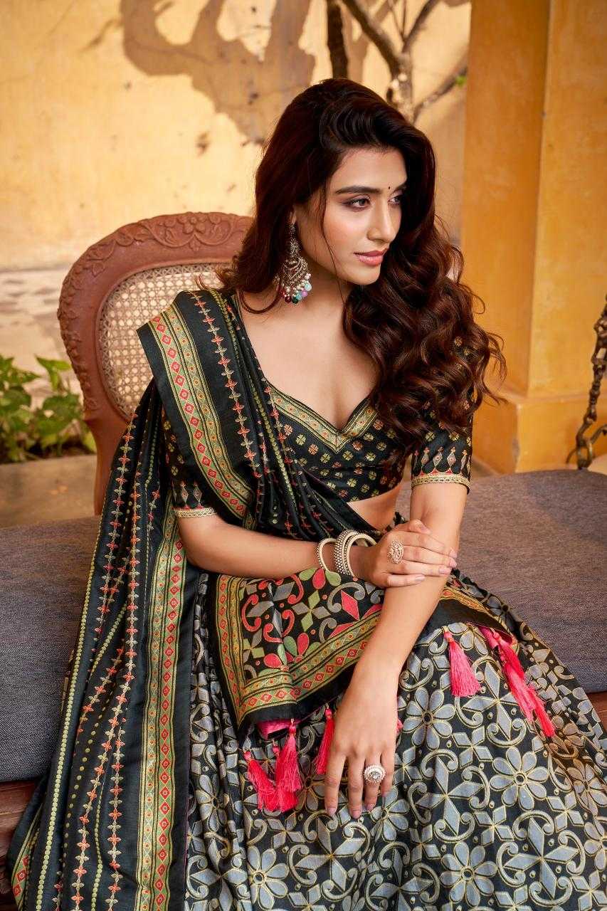 Tussar Silk Designer Lehenga