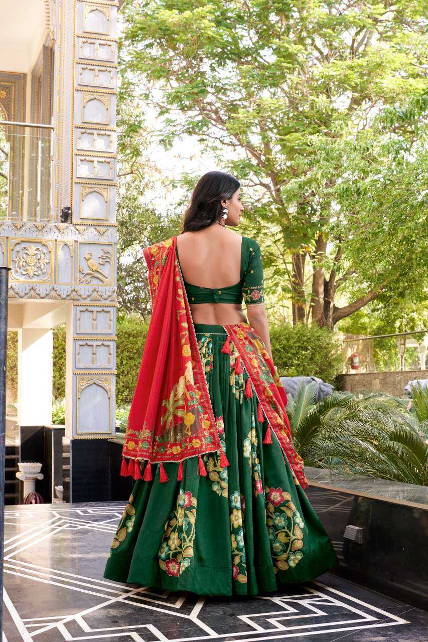 Tussar Silk Lehenga