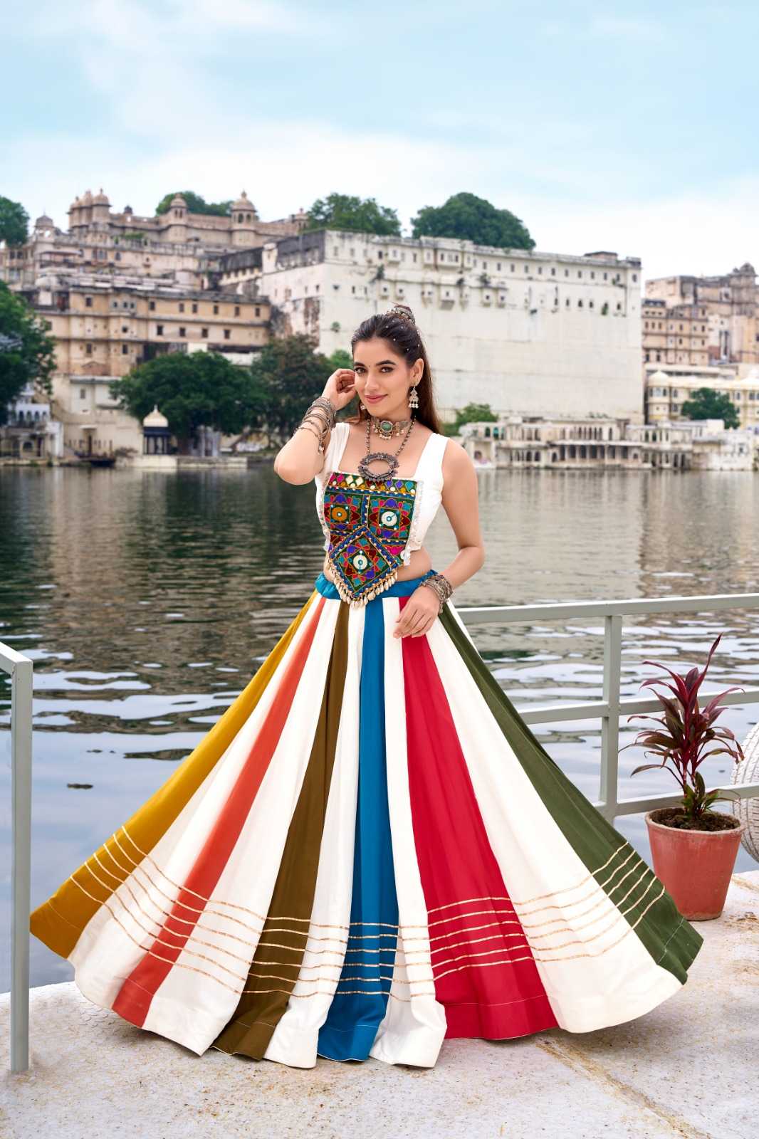Pure Rayon Designer Lehenga