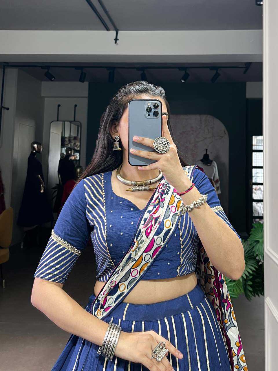 Chanderi Soft Designer Lehenga
