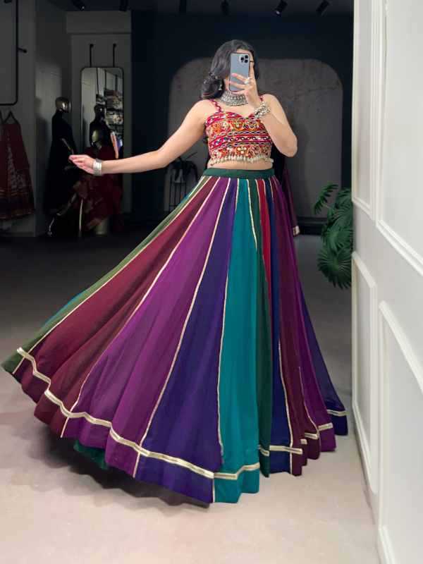 Georgette Lehenga JT-150235