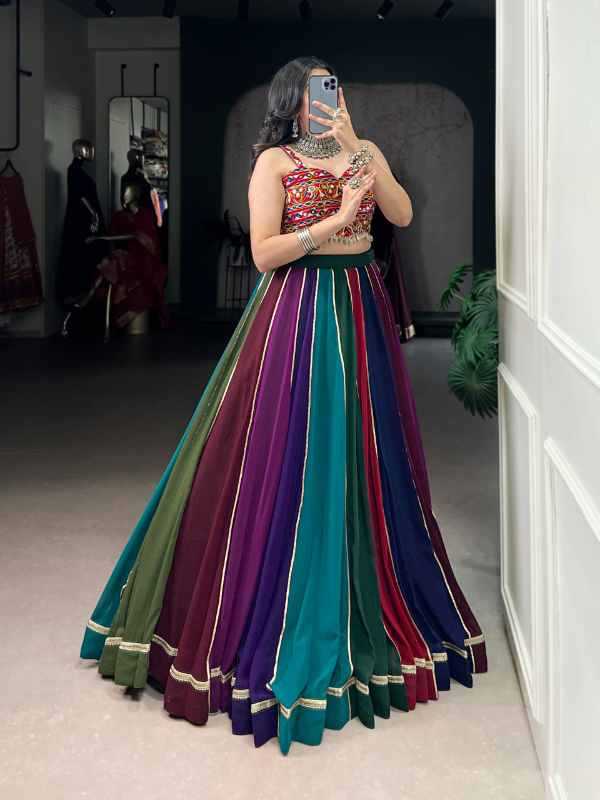 Georgette Lehenga JT-150235