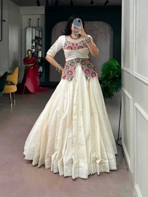 Cotton Designer Lehenga JT-152127