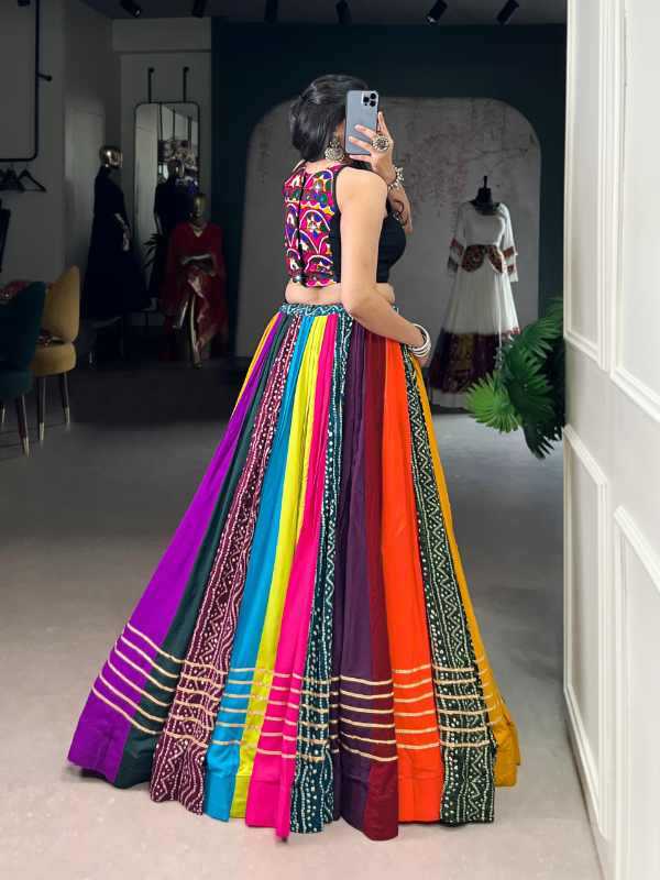 Pure Rayon Printed Lehenga