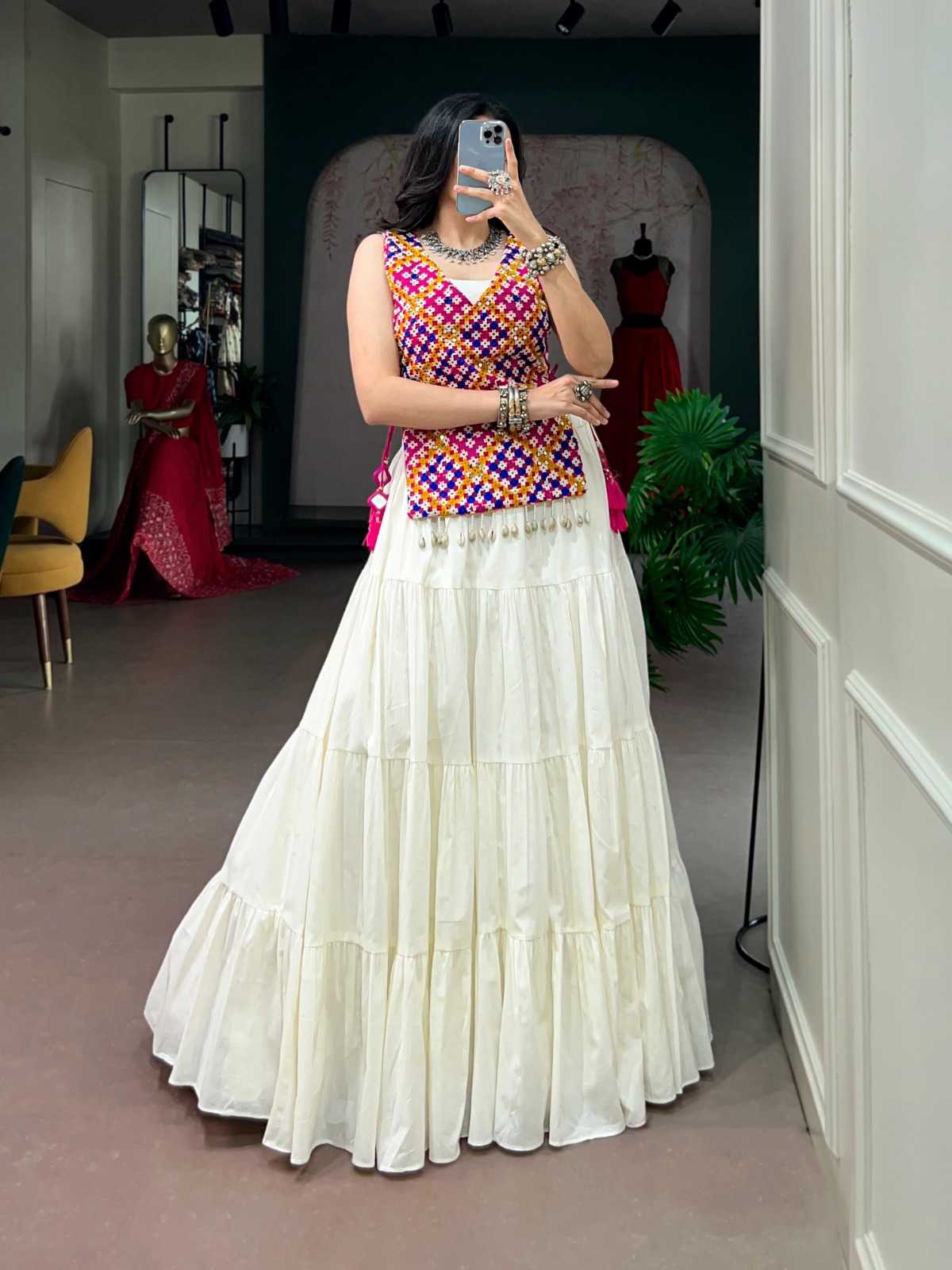 Pure Cotton Designer Lehenga 1723