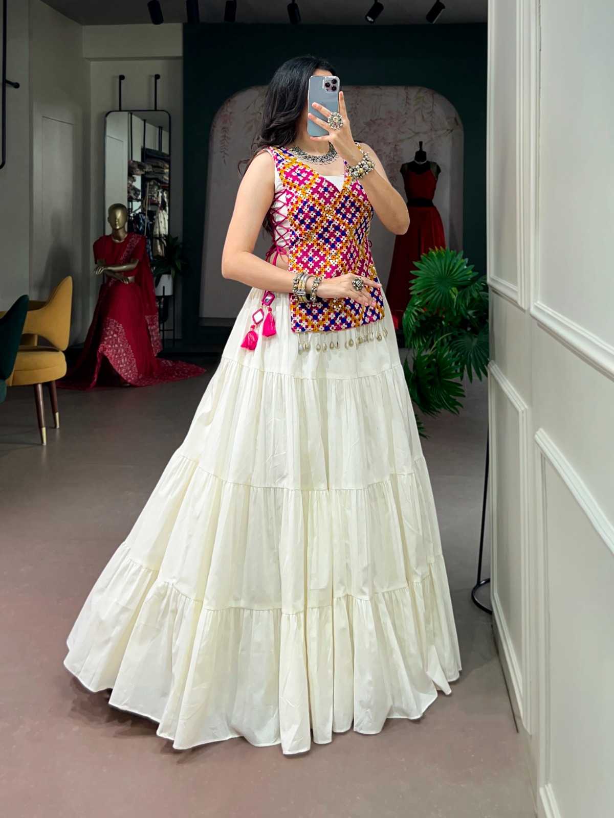 Pure Cotton Designer Lehenga 1723