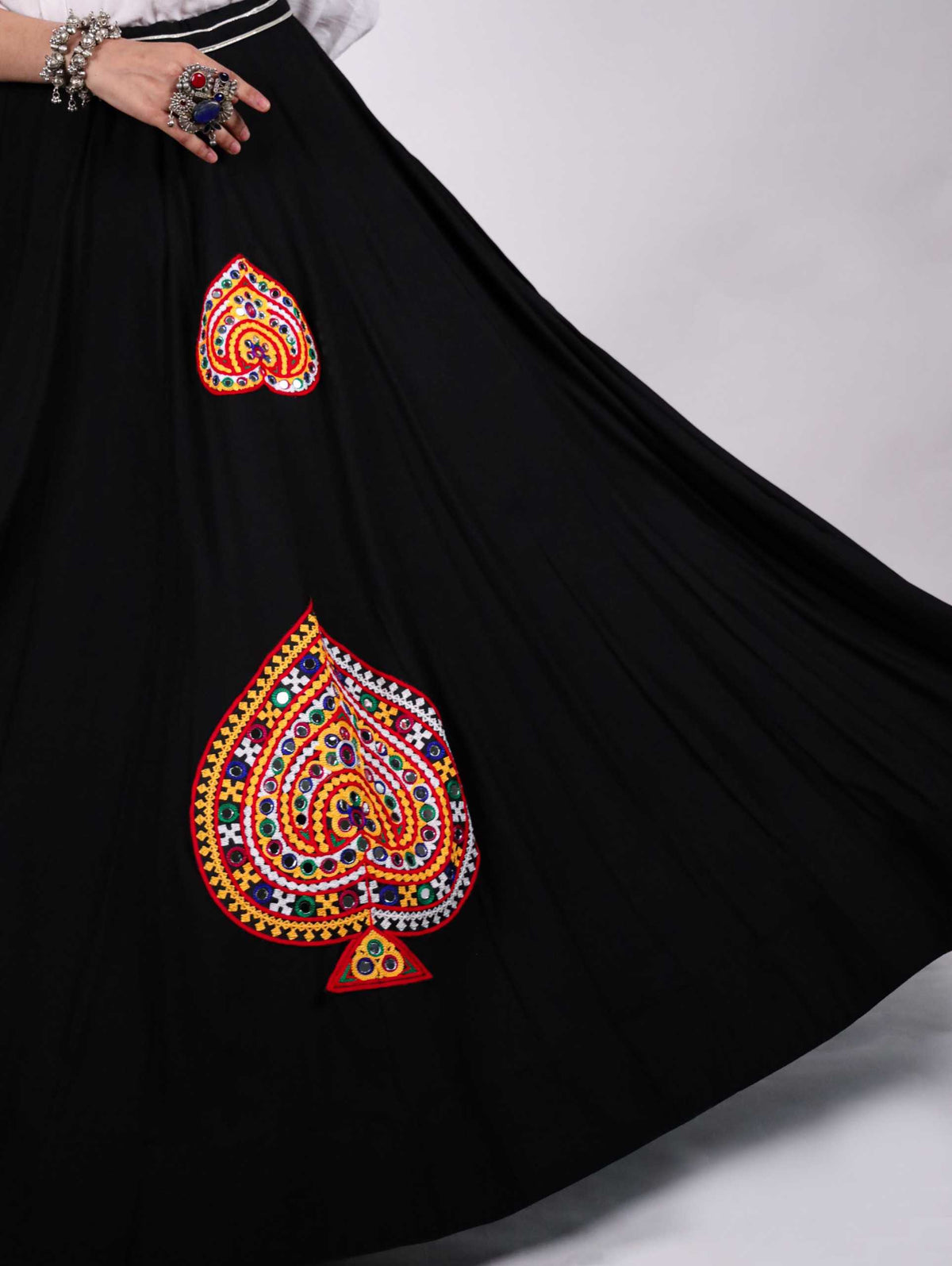 Cotton Designer Lehenga in Mustard