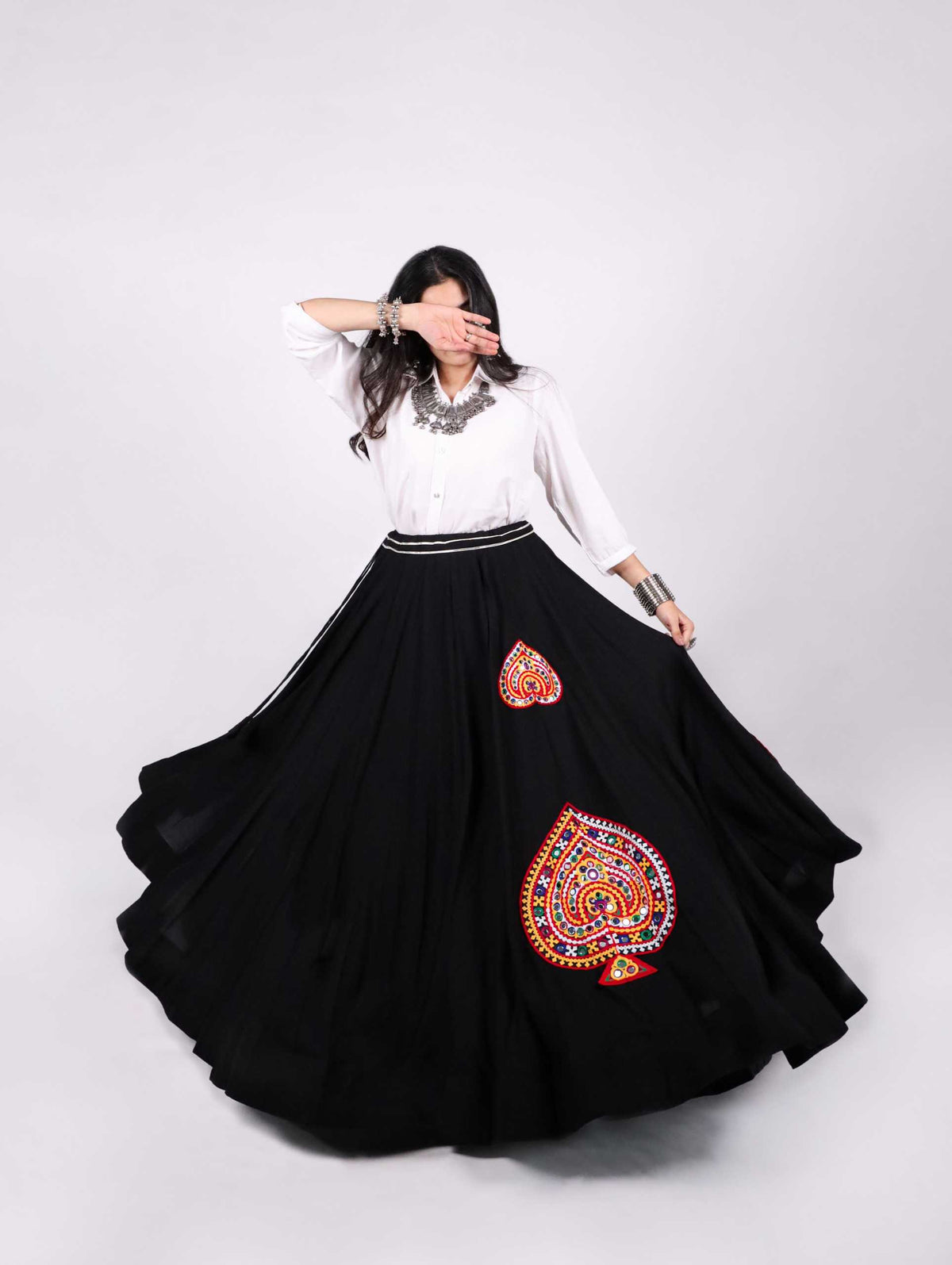 Cotton Designer Lehenga in Mustard