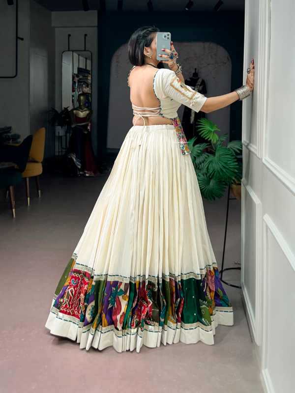 Khadi Cotton Designer Lehenga