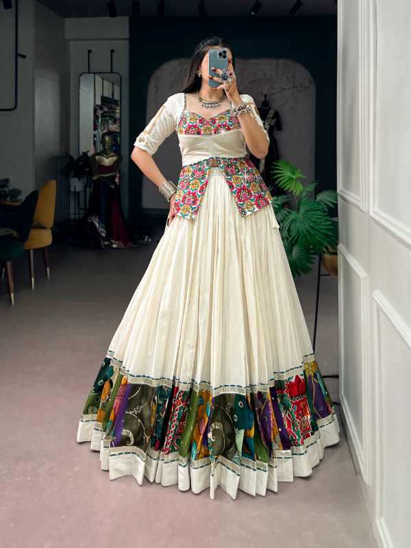 Khadi Cotton Designer Lehenga