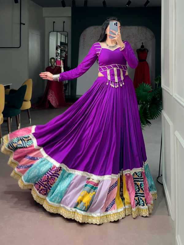 Rayon Traditional Lehenga 1730