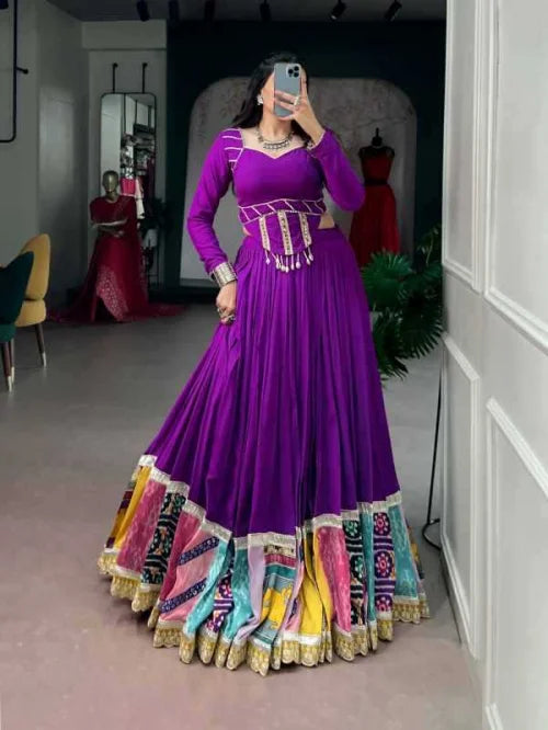 Rayon Traditional Lehenga 1730