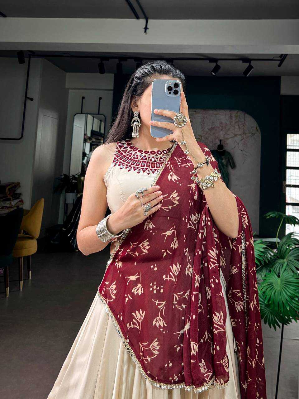 Silk Lehenga 1736