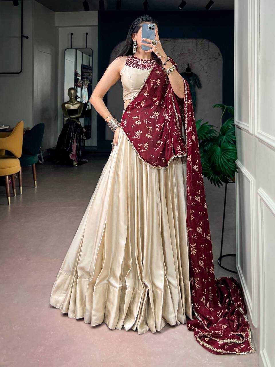 Silk Lehenga 1736