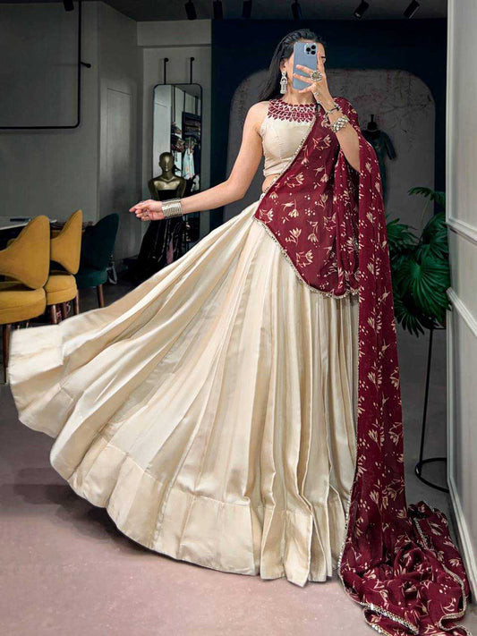 Silk Lehenga 1736