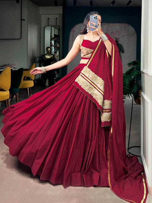 Cotton Fancy Lehenga 1746