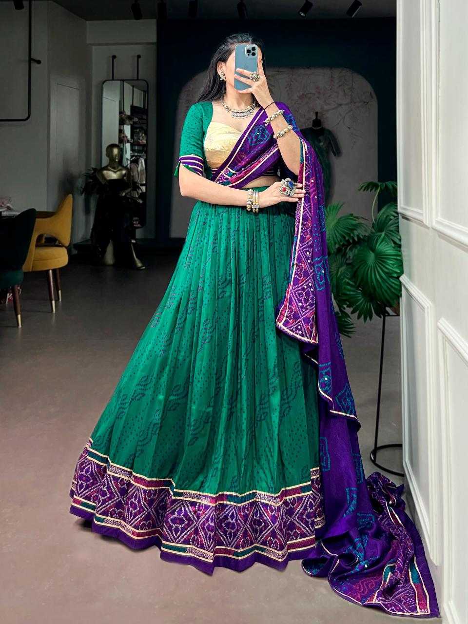Tussar Silk Traditional Lehenga