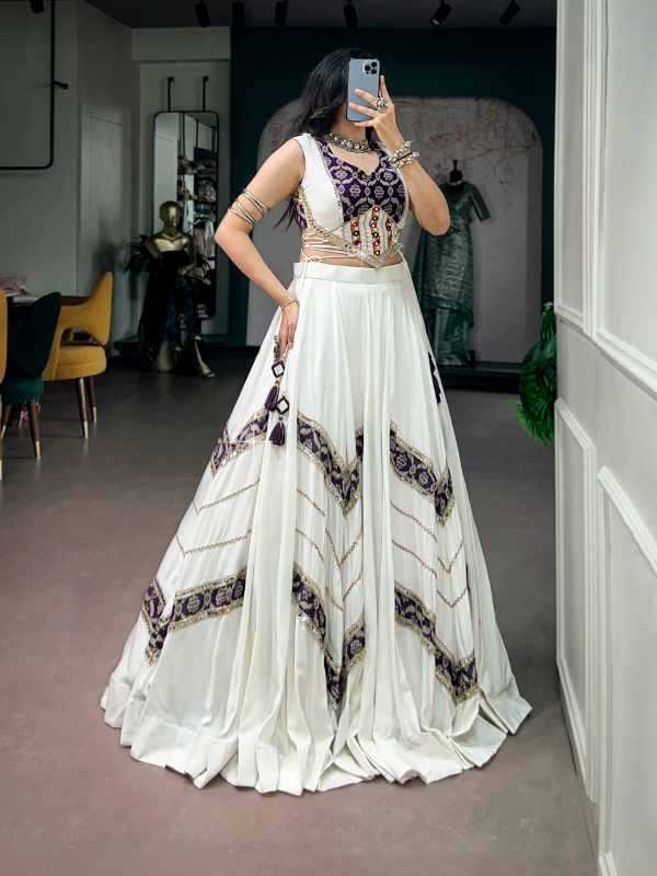 Pure Rayon Designer Lehenga 1788