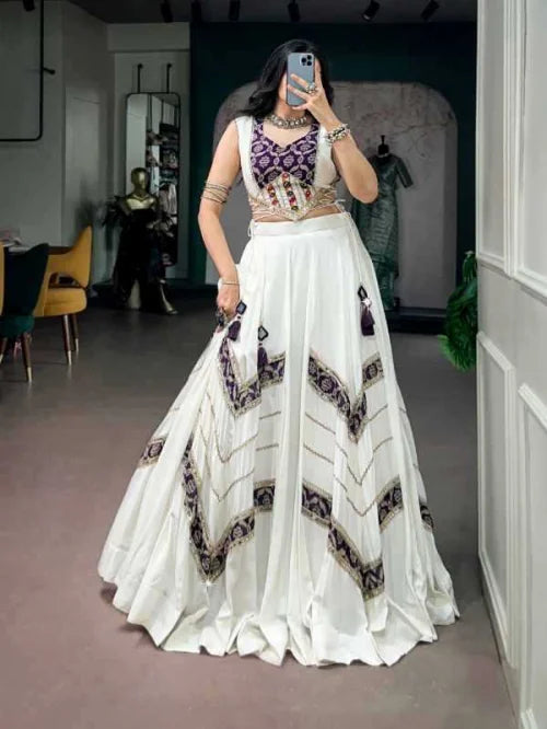 Pure Rayon Designer Lehenga 1788