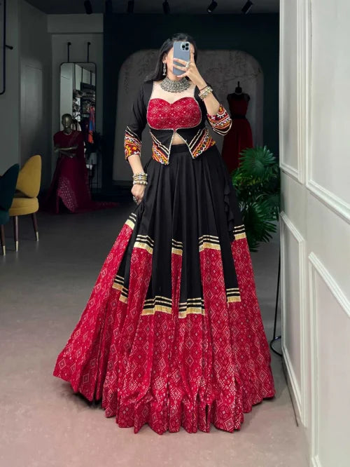 Rayon Traditional Lehenga 1798