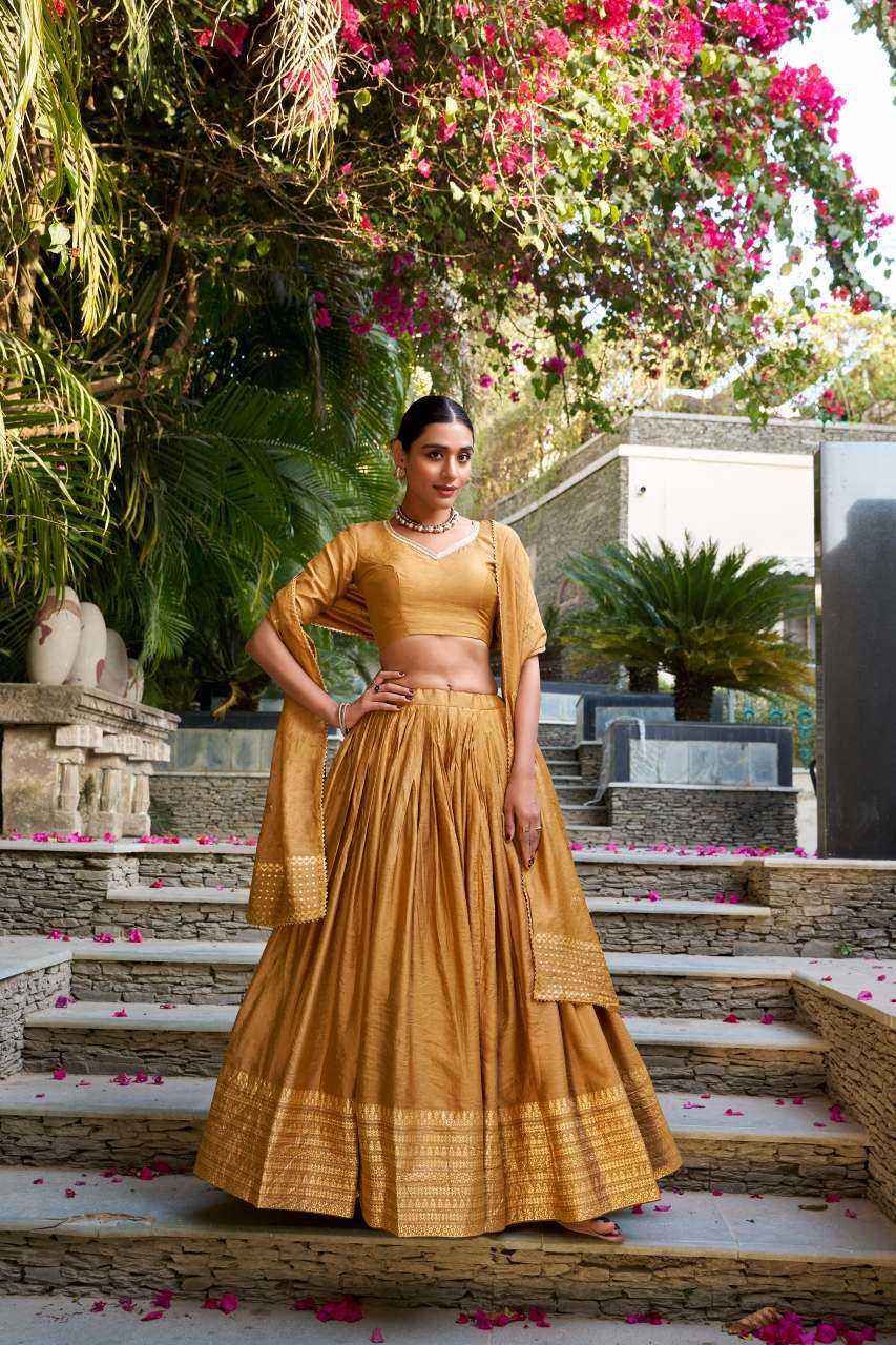 Chanderi Soft Fancy Lehenga