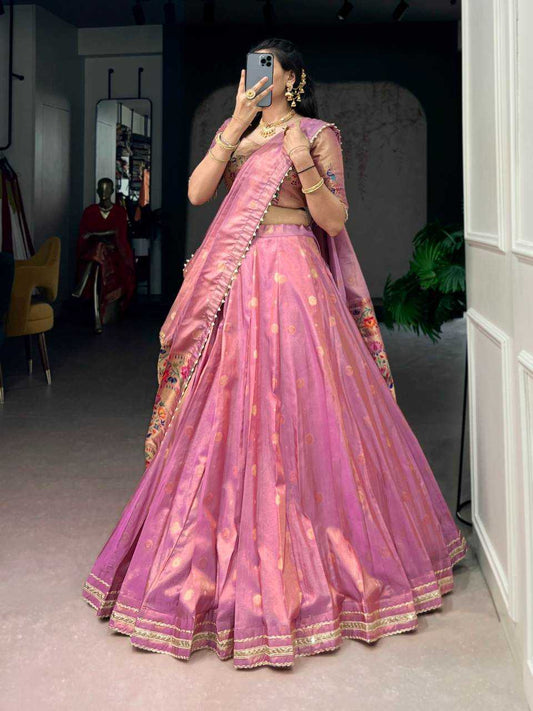 Shimmer Silk Fancy Lehenga