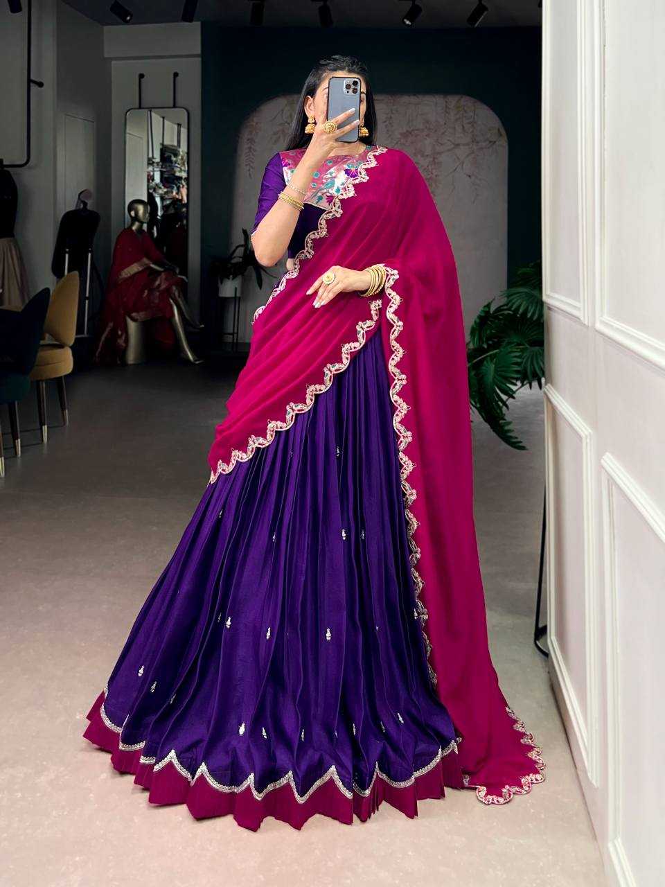 Fancy Embroidered Lehenga