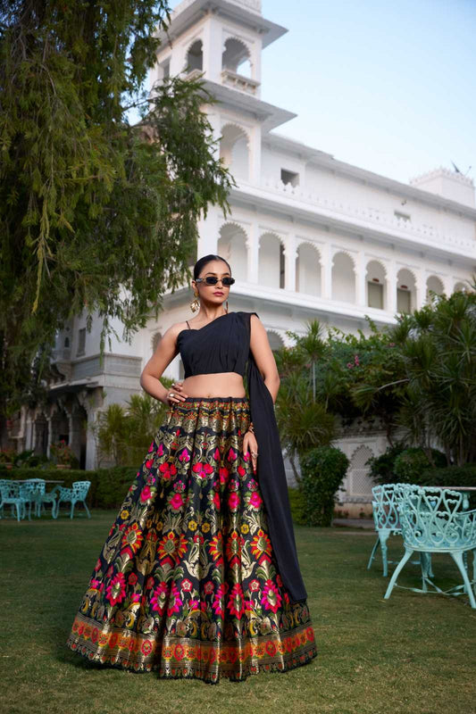 Banarasi Soft Silk Traditional Lehenga