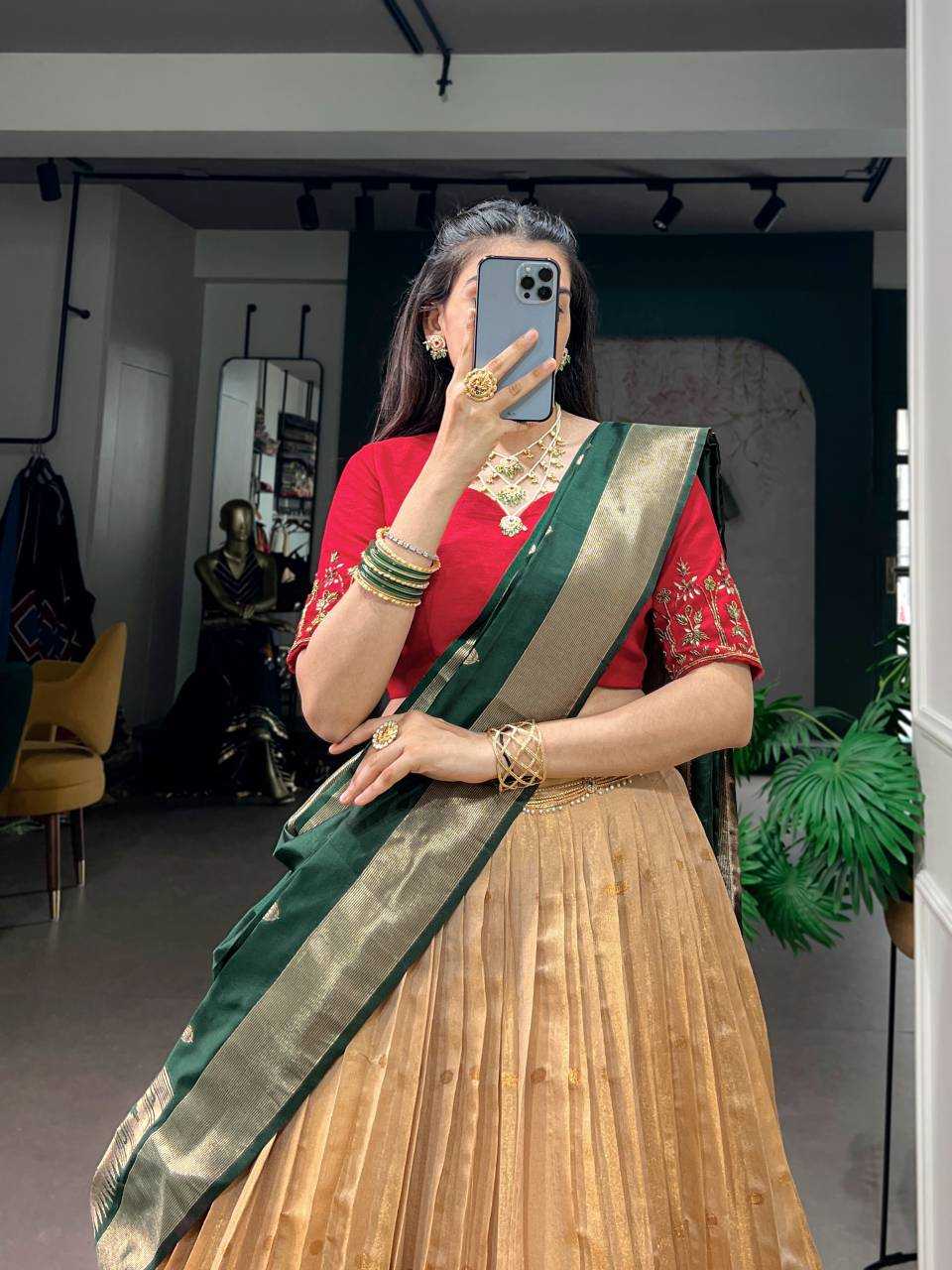 Kanjivaram Silk Lehenga