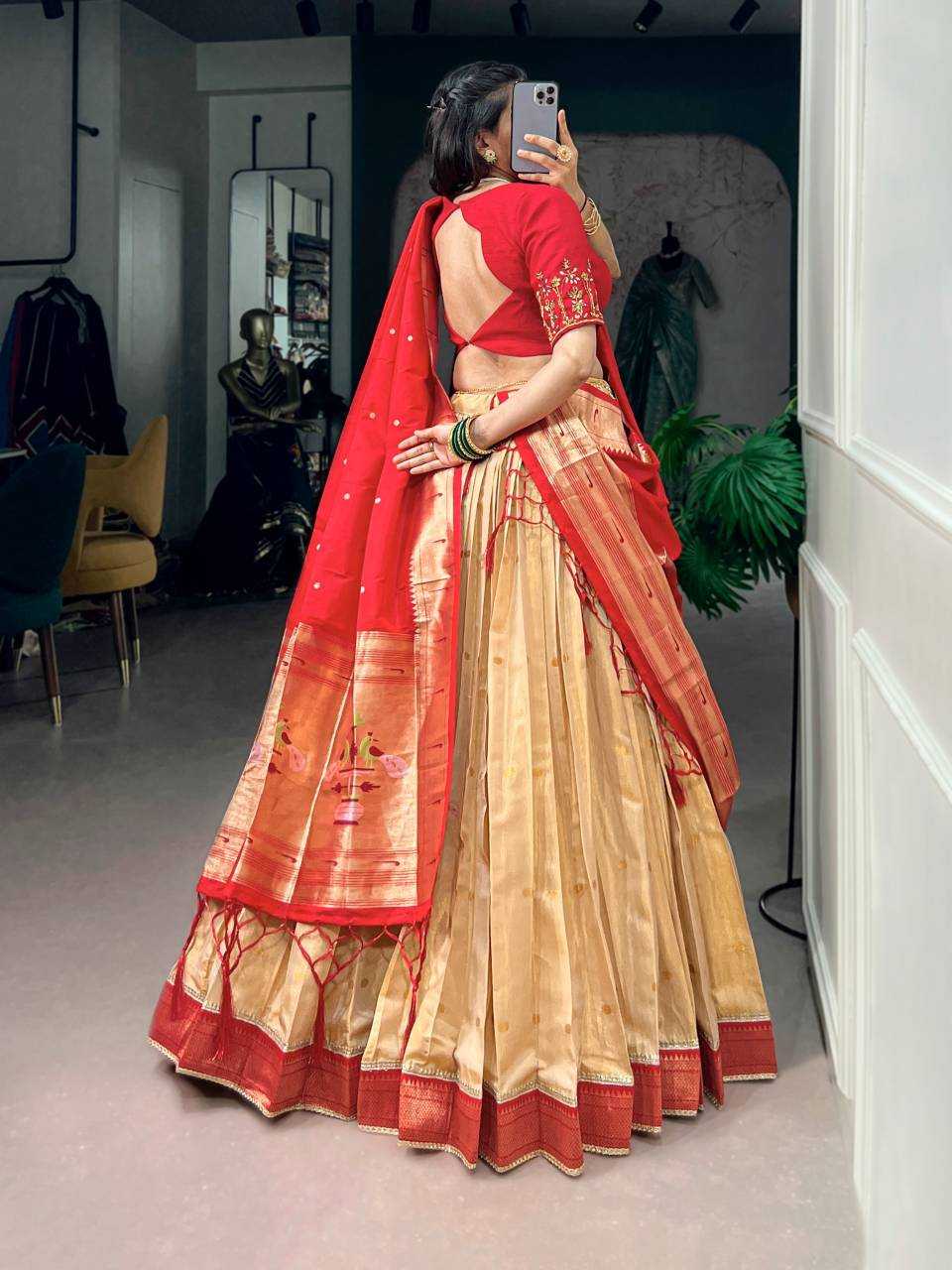 Kanjivaram Silk Lehenga