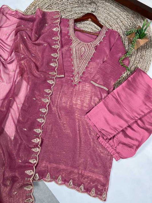 Crunchi Embroidery Suit 3032