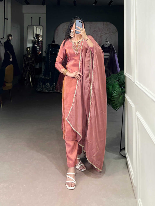 Viscose Party Wear Suit