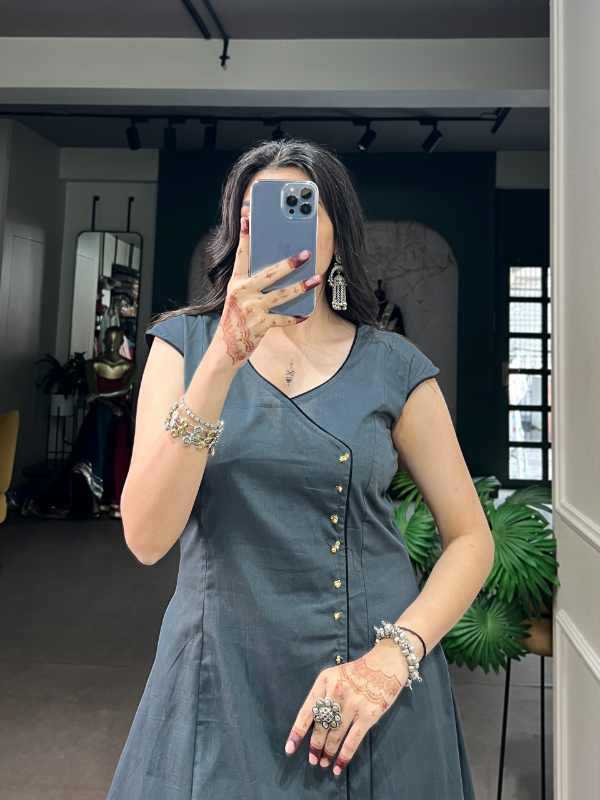 Khadi Cotton Casual Kurti