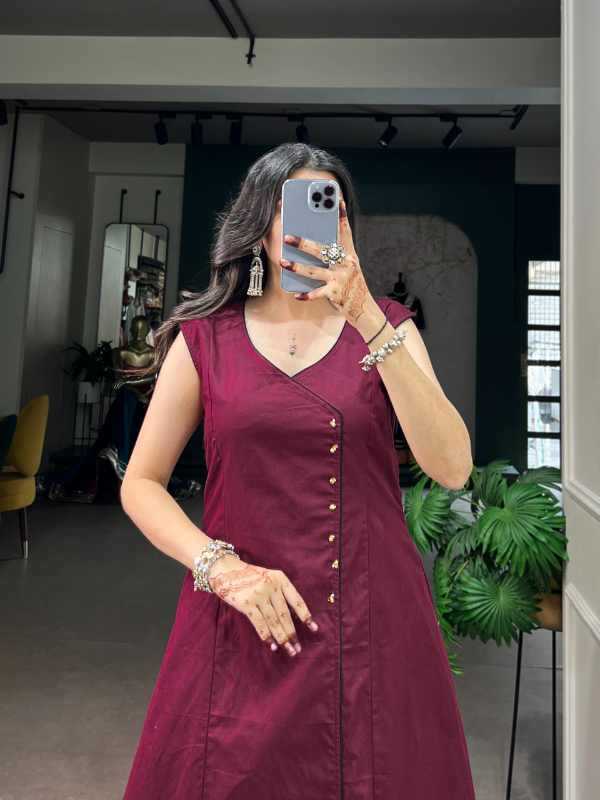 Khadi Cotton Casual Kurti