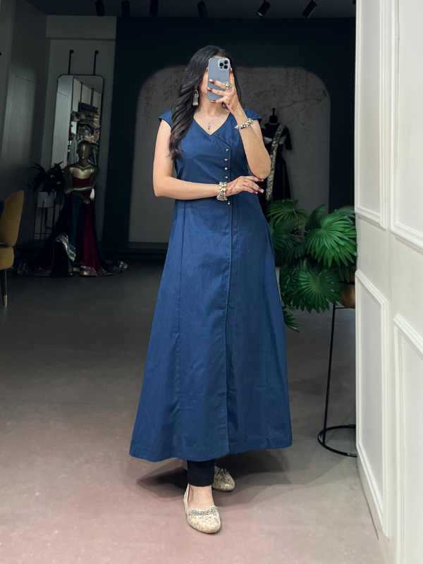 Khadi Cotton Casual Kurti