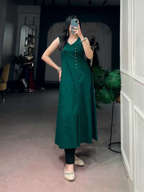Khadi Cotton Casual Kurti