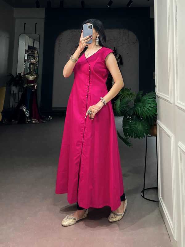Khadi Cotton Casual Kurti