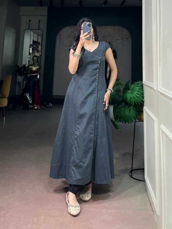 Khadi Cotton Casual Kurti