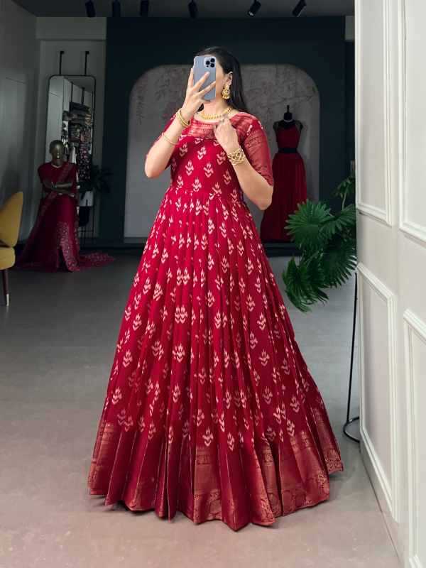 Kota Checks Designer Dress