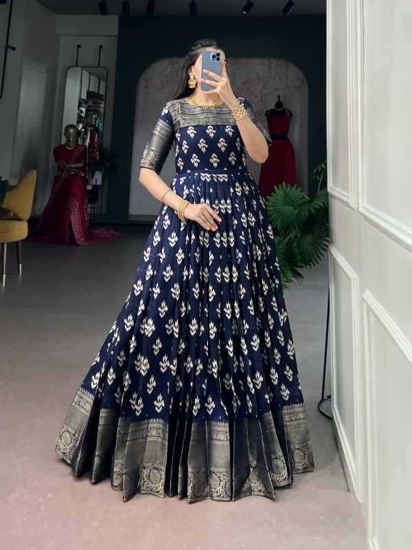 Kota Checks Designer Dress