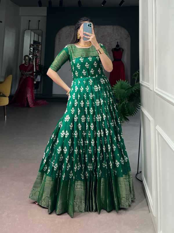 Kota Checks Designer Dress