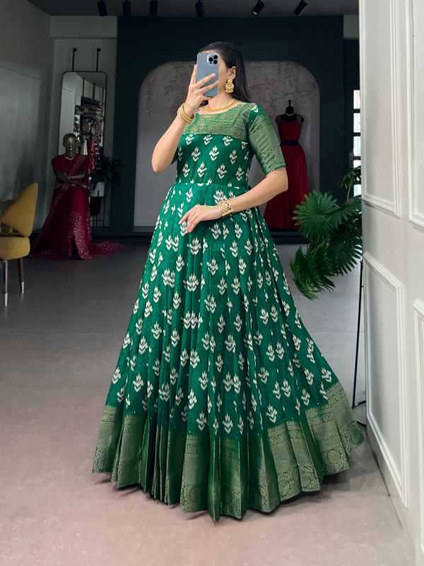 Kota Checks Designer Dress